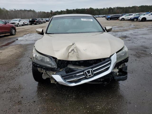 1HGCR2F34DA146855 - 2013 HONDA ACCORD LX GOLD photo 5