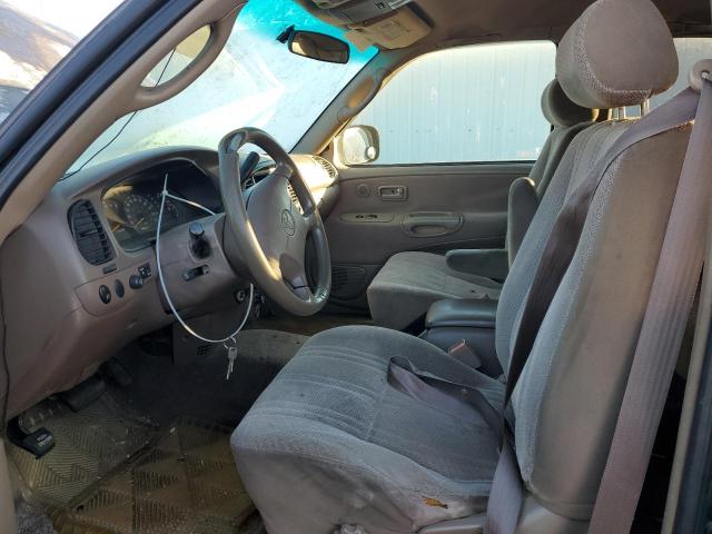 5TBBT4413YS001512 - 2000 TOYOTA TUNDRA ACCESS CAB მწვანე ფოტო 7