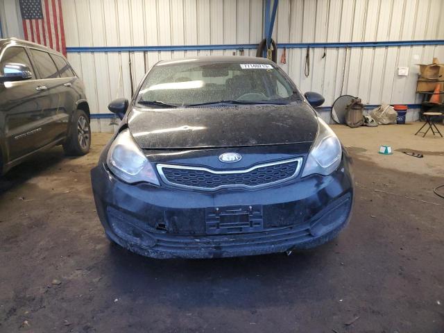 KNADM4A31D6252636 - 2013 KIA RIO LX BLACK photo 5