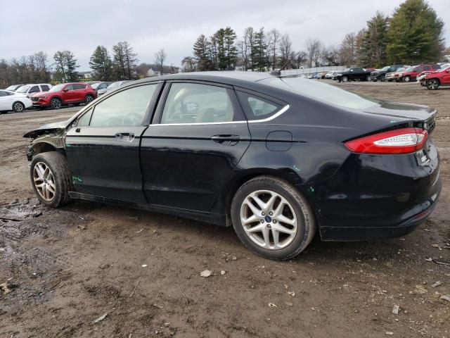 3FA6P0H73GR102707 - 2016 FORD FUSION SE BLACK photo 2