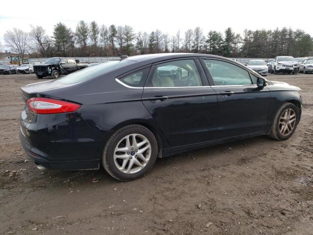 3FA6P0H73GR102707 - 2016 FORD FUSION SE BLACK photo 3