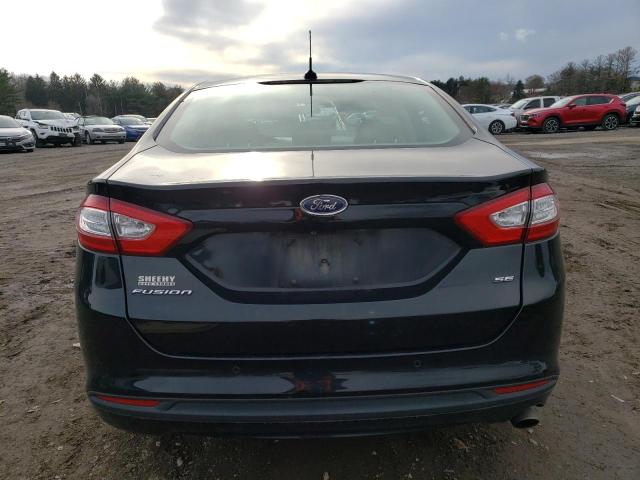 3FA6P0H73GR102707 - 2016 FORD FUSION SE BLACK photo 6