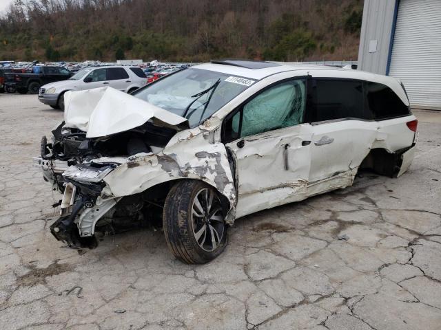 5FNRL6H95KB021709 - 2019 HONDA ODYSSEY ELITE Blanco foto 1