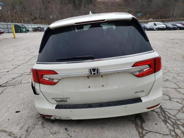 5FNRL6H95KB021709 - 2019 HONDA ODYSSEY ELITE WHITE photo 6