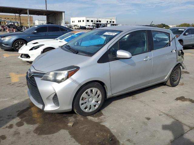 VNKKTUD39HA075076 - 2017 TOYOTA YARIS L SILVER photo 1