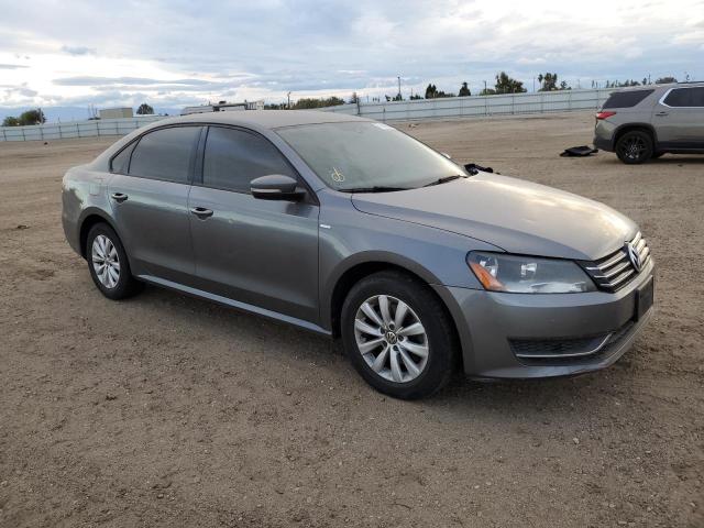 1VWAT7A33EC110136 - 2014 VOLKSWAGEN PASSAT S GRAY photo 4