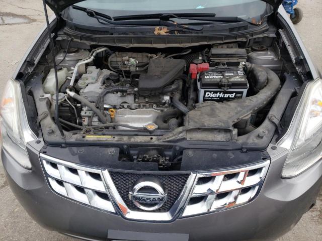 JN8AS5MT6CW275734 - 2012 NISSAN ROGUE S GRAY photo 11