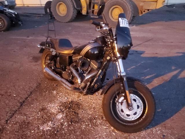 1HD1GYM1XEC304250 - 2014 HARLEY-DAVIDSON FXDF DYNA FAT BOB BLACK photo 1