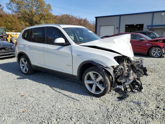 5UXWX9C54H0T10812 - 2017 BMW X3 XDRIVE28I WHITE photo 4