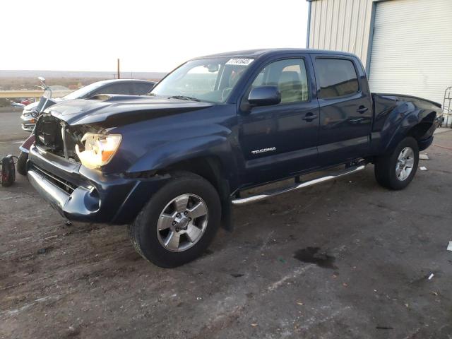 5TEKU72N77Z383850 - 2007 TOYOTA TACOMA DOUBLE CAB PRERUNNER LONG BED BLUE photo 1