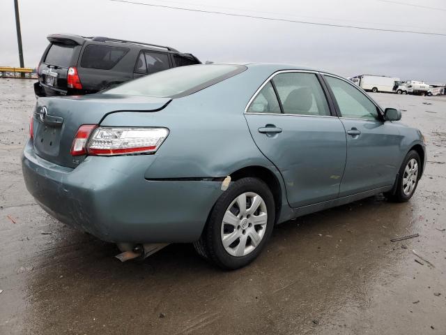 4T1BF3EK9BU593366 - 2011 TOYOTA CAMRY BASE TURQUOISE photo 3