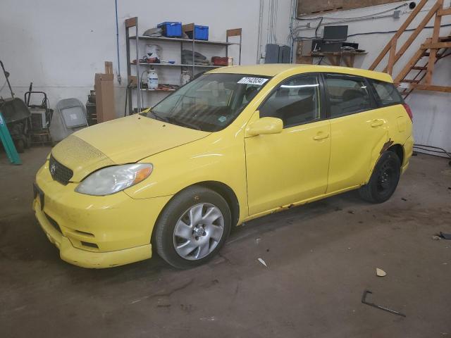 2T1KR32E44C176926 - 2004 TOYOTA COROLLA MA XR YELLOW photo 1
