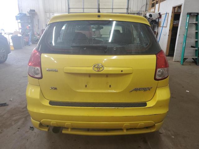 2T1KR32E44C176926 - 2004 TOYOTA COROLLA MA XR YELLOW photo 6