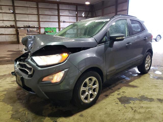 MAJ3S2GE2KC258032 - 2019 FORD ECOSPORT SE GRAY photo 1