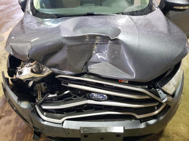 MAJ3S2GE2KC258032 - 2019 FORD ECOSPORT SE GRAY photo 12