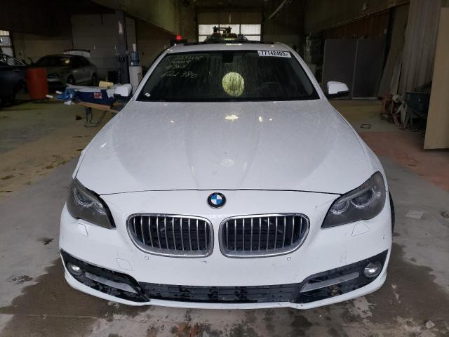 WBA5A7C58FD622380 - 2015 BMW 528 XI WHITE photo 5