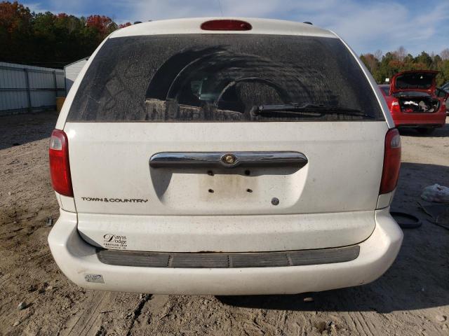 1A4GP45R16B745498 - 2006 CHRYSLER TOWN & COU WHITE photo 6