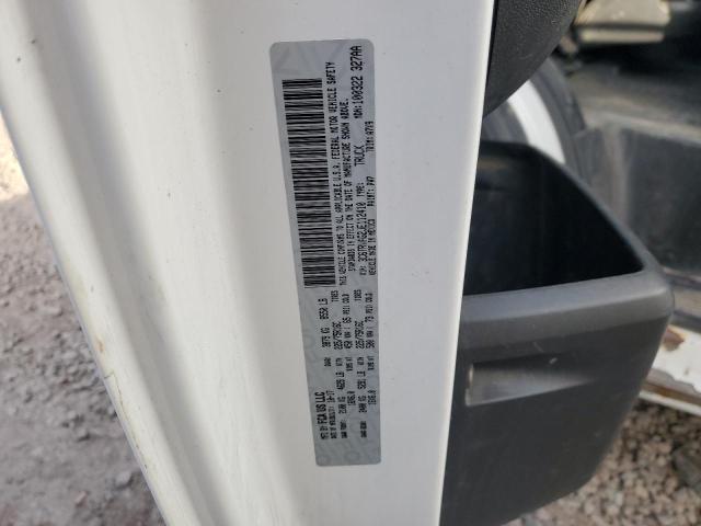 3C6TRVAG2JE112410 - 2018 RAM PROMASTER 1500 STANDARD Սպիտակ լուսանկար 12