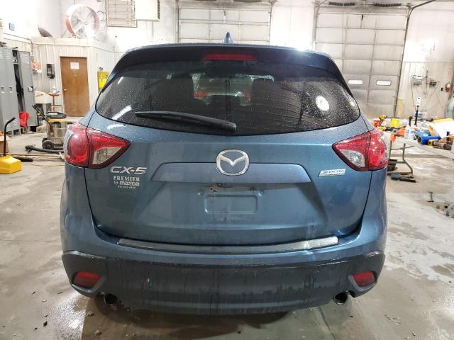 JM3KE2DY7F0479541 - 2015 MAZDA CX-5 GT BLUE photo 6