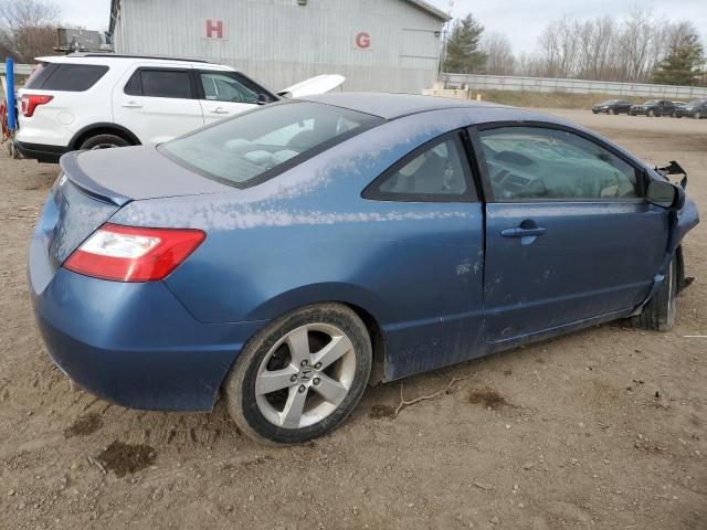 2HGFG12808H556302 - 2008 HONDA CIVIC EX TEAL photo 3