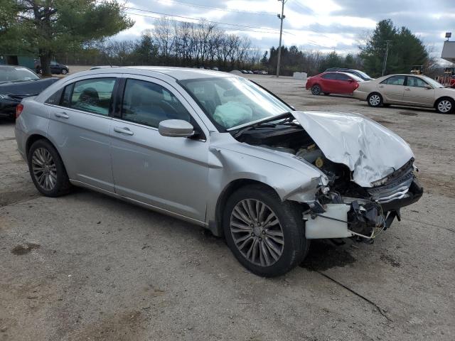 1C3CCBAB8CN262215 - 2012 CHRYSLER 200 LX SILVER photo 4