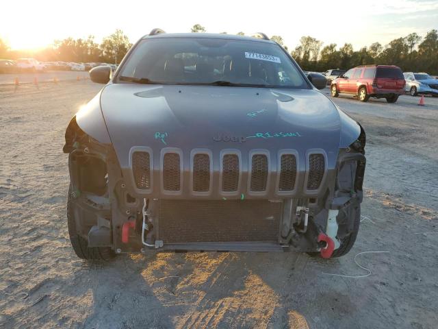 1C4PJMBS0GW169217 - 2016 JEEP CHEROKEE TRAILHAWK GRAY photo 5
