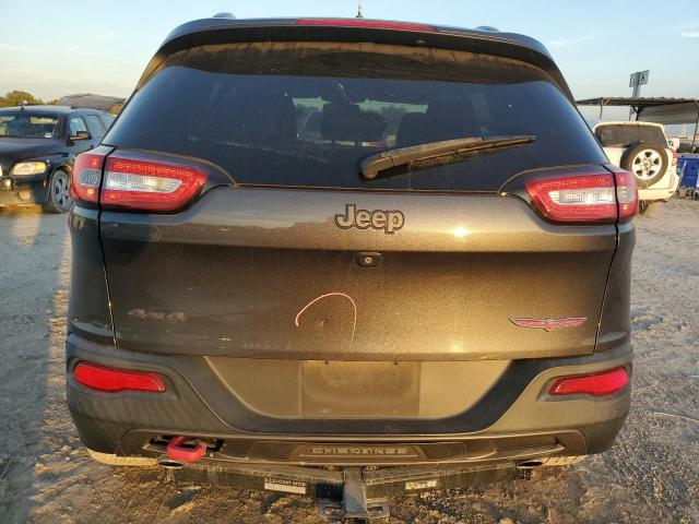 1C4PJMBS0GW169217 - 2016 JEEP CHEROKEE TRAILHAWK GRAY photo 6