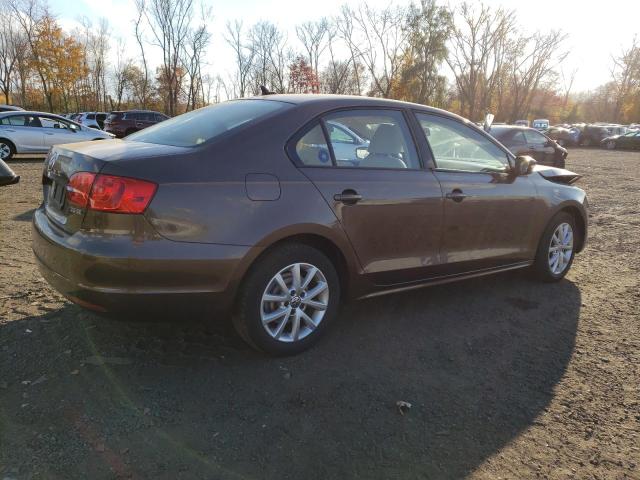 3VWDP7AJXCM353521 - 2012 VOLKSWAGEN JETTA SE BROWN photo 3