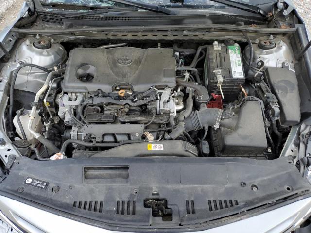 4T1B11HK1KU790854 - 2019 TOYOTA CAMRY L SILVER photo 11