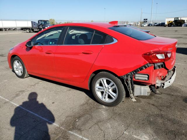 1G1BE5SM0G7253143 - 2016 CHEVROLET CRUZE LT RED photo 2