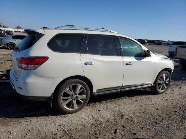 5N1AR2MMXFC624040 - 2015 NISSAN PATHFINDER S WHITE photo 3