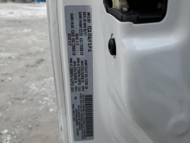 ZFBERFAB4J6H68941 - 2018 RAM PROMASTER WHITE photo 13