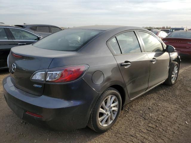 JM1BL1W78C1605280 - 2012 MAZDA 3 I GRAY photo 3