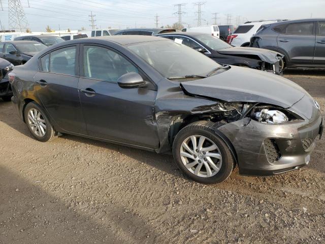 JM1BL1W78C1605280 - 2012 MAZDA 3 I GRAY photo 4