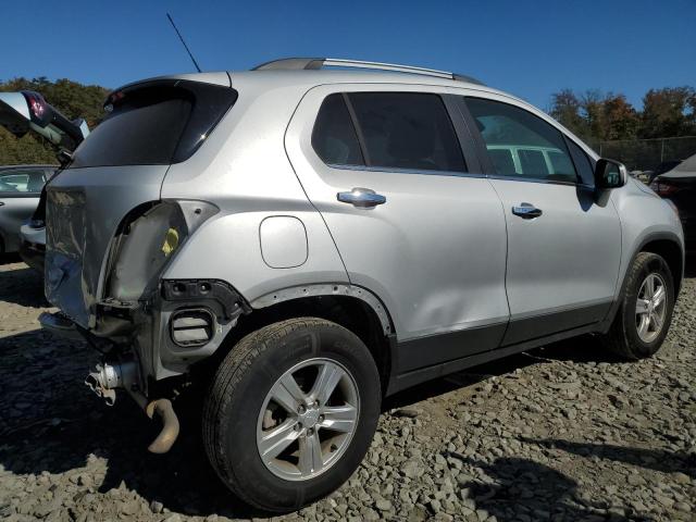 3GNCJPSB5KL161765 - 2019 CHEVROLET TRAX 1LT Արծաթագույն լուսանկար 3