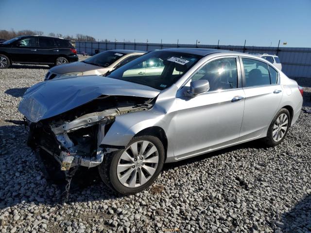 1HGCR2F84FA101428 - 2015 HONDA ACCORD EXL SILVER photo 1