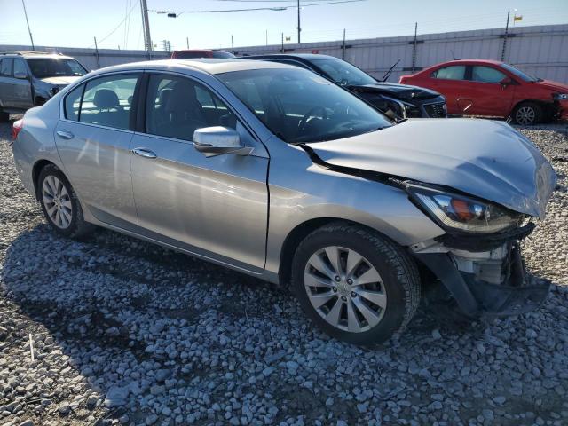 1HGCR2F84FA101428 - 2015 HONDA ACCORD EXL SILVER photo 4