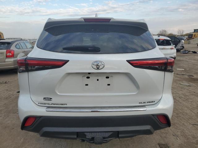 5TDHZRBH6NS176507 - 2022 TOYOTA HIGHLANDER XLE WHITE photo 6