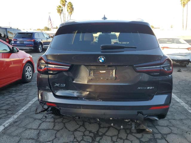 5UX53DP07P9S77579 - 2023 BMW X3 XDRIVE30I GRAY photo 6