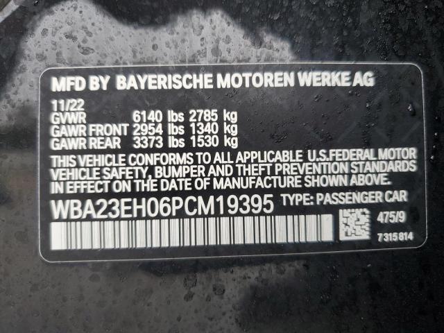 WBA23EH06PCM19395 - 2023 BMW 740 I BLACK photo 13