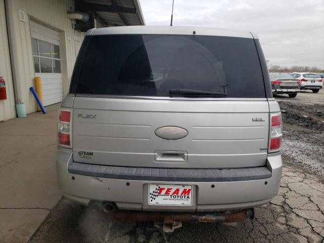 2FMHK6CC9CBD15092 - 2012 FORD FLEX SEL SILVER photo 6