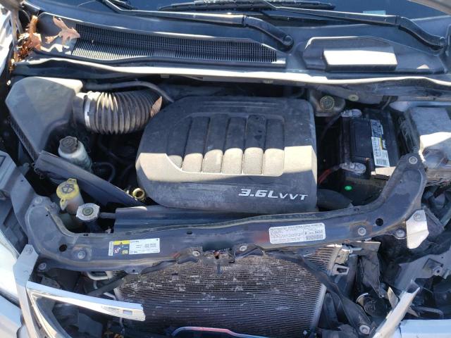 2C4RC1BG7DR744284 - 2013 CHRYSLER TOWN & COU TOURING SILVER photo 12