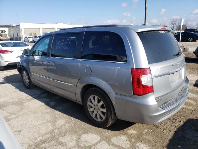 2C4RC1BG7DR744284 - 2013 CHRYSLER TOWN & COU TOURING SILVER photo 2