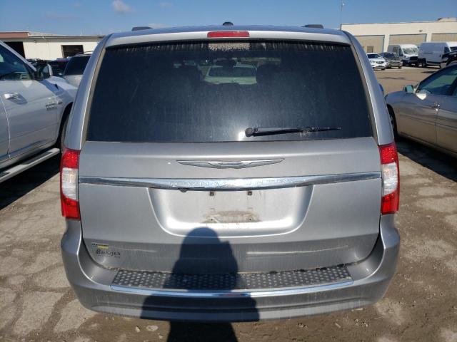 2C4RC1BG7DR744284 - 2013 CHRYSLER TOWN & COU TOURING SILVER photo 6