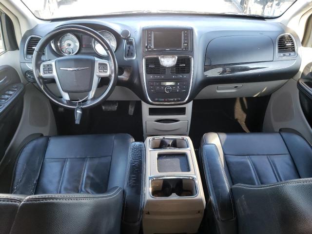 2C4RC1BG7DR744284 - 2013 CHRYSLER TOWN & COU TOURING SILVER photo 8