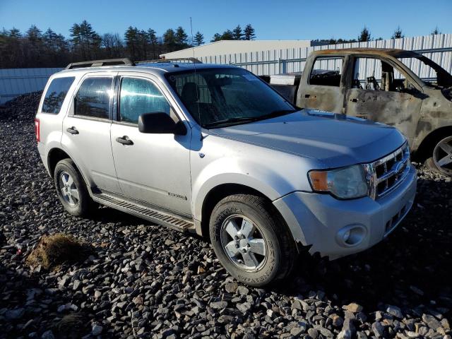 1FMCU93108KE50981 - 2008 FORD ESCAPE XLT SILVER photo 4