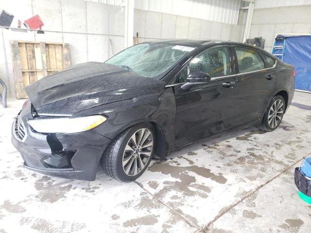 3FA6P0T99KR233867 - 2019 FORD FUSION SE BLACK photo 1