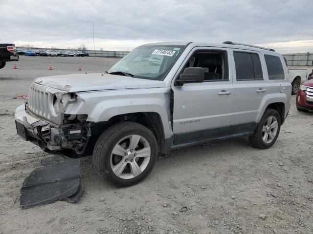 1J4NF4GB5BD244722 - 2011 JEEP PATRIOT LATITUDE SILVER photo 1