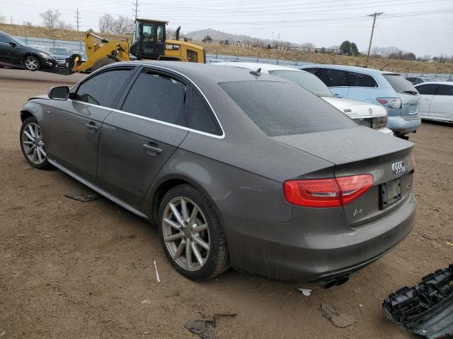 WAUHFAFL9FN016666 - 2015 AUDI A4 PREMIUM PLUS GRAY photo 2