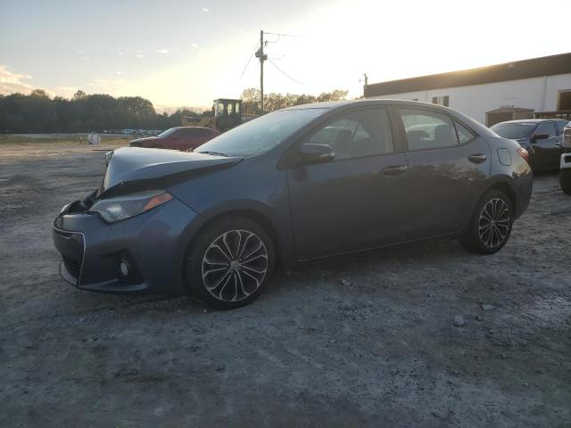 2T1BURHE0EC010607 - 2014 TOYOTA COROLLA L GRAY photo 1